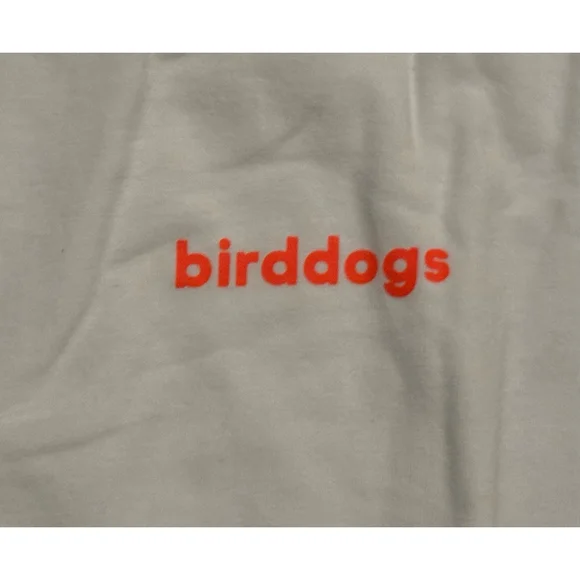 NWT Birddogs Men’s White Graphic Crewneck T-shirt Bird Logo Sz XL - Picture 9 of 10